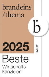 brand eins 2025 – Beste Wirtschaftskanzleien