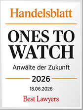 Handelsblatt Best Lawyers 2026 – Ones to Watch